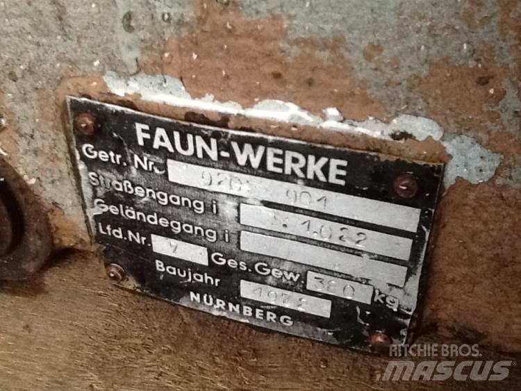Faun gear til twin motor Växellådor