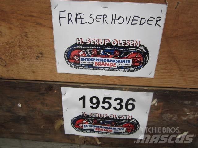  Fræsehoveder, diverse Övriga