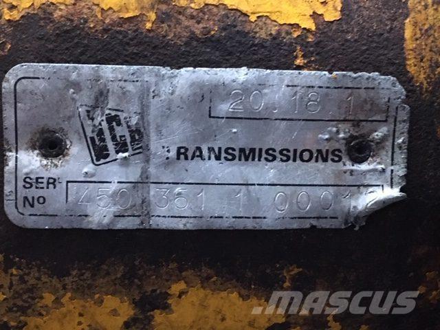  Frontaksel ex. JCB 414S Hjulaxlar