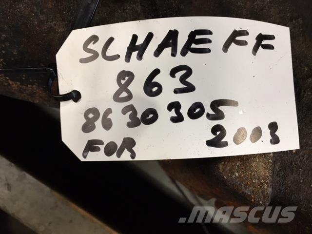  Frontaksel ex. Schaeff 863 Hjulaxlar