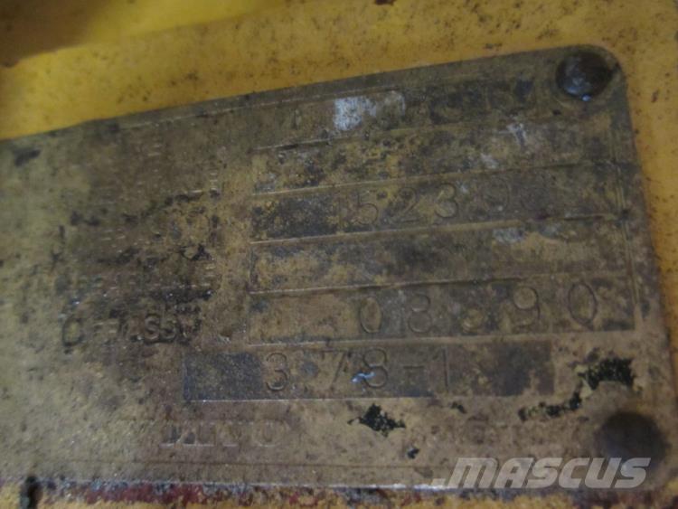  Frontaksel ex. Volvo A25C Hjulaxlar