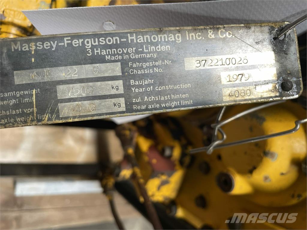 Hanomag 22C transmission Växellåda