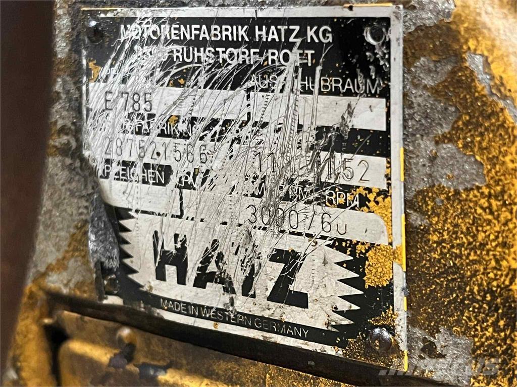 Hatz E785 motor Motorer