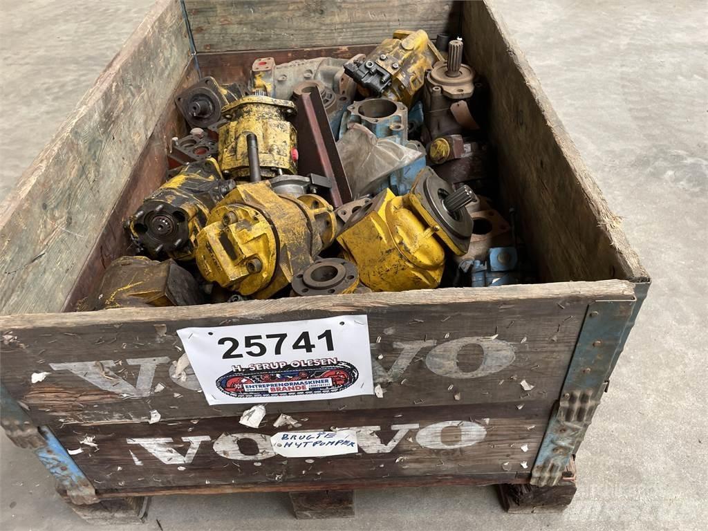  Hydr. pumper - 1 parti Vattenpumpar