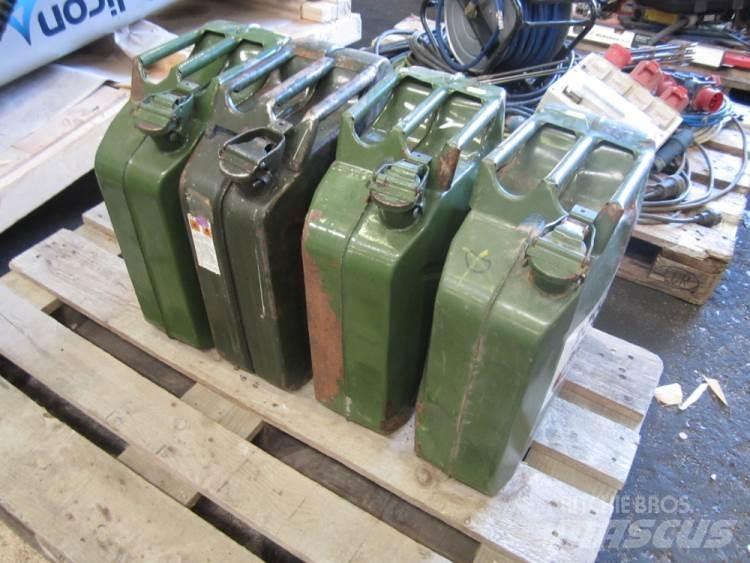  Jerrycans 20 Ltr. - 4 stk. Övriga