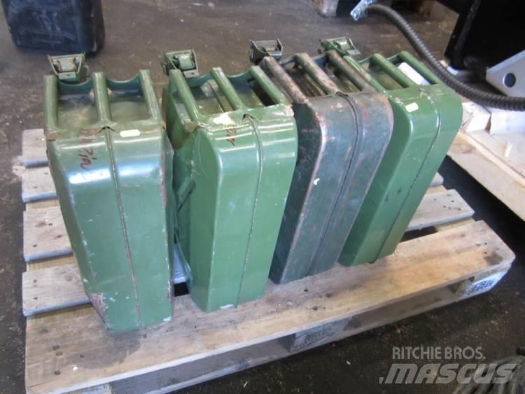  Jerrycans 20 Ltr. - 4 stk. Övriga