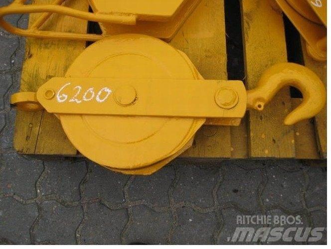  Kasteblok - ca. 5 ton Kranar, delar och tillbehör