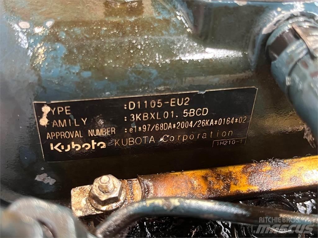 Kubota D1105 motor Motorer