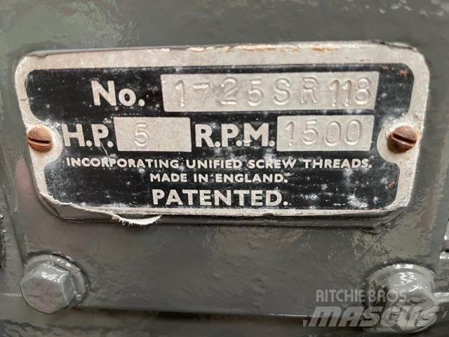 Lister 1 cylinder motor Motorer