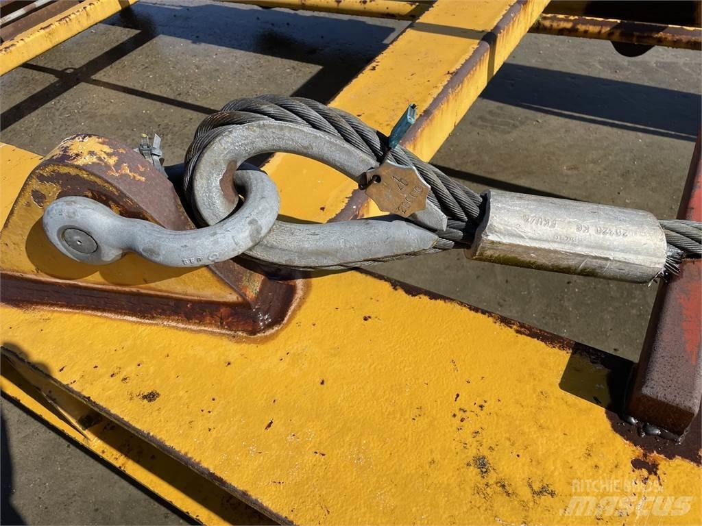 Løfteåg 42 ton Kranar, delar och tillbehör