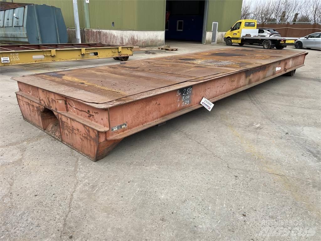 Mafi trailer 20ft - 25 ton Låg lastande semi trailer