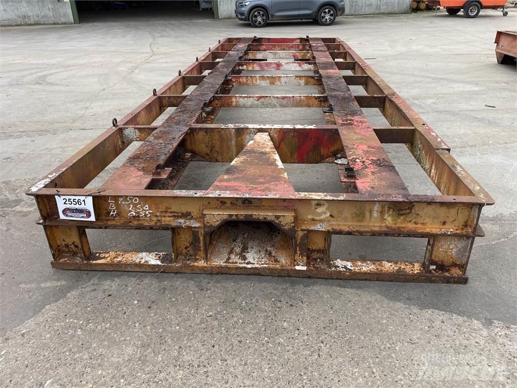 Mafi trailer 20ft - 25 ton Låg lastande semi trailer