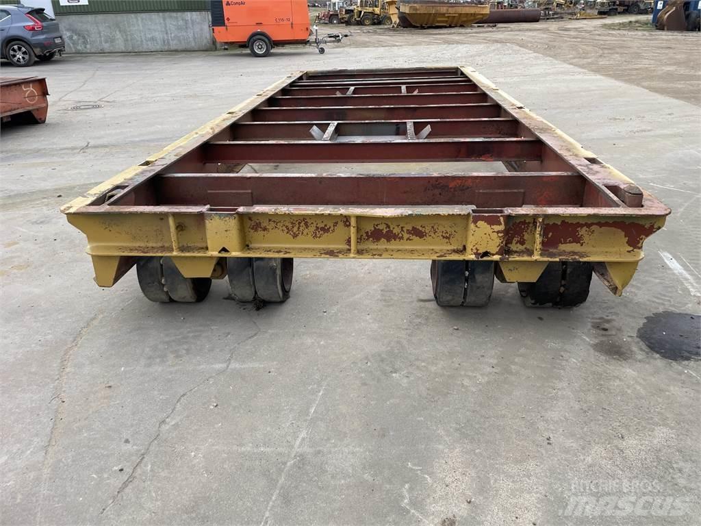  Maft trailer 20ft - 25 ton Låg lastande semi trailer