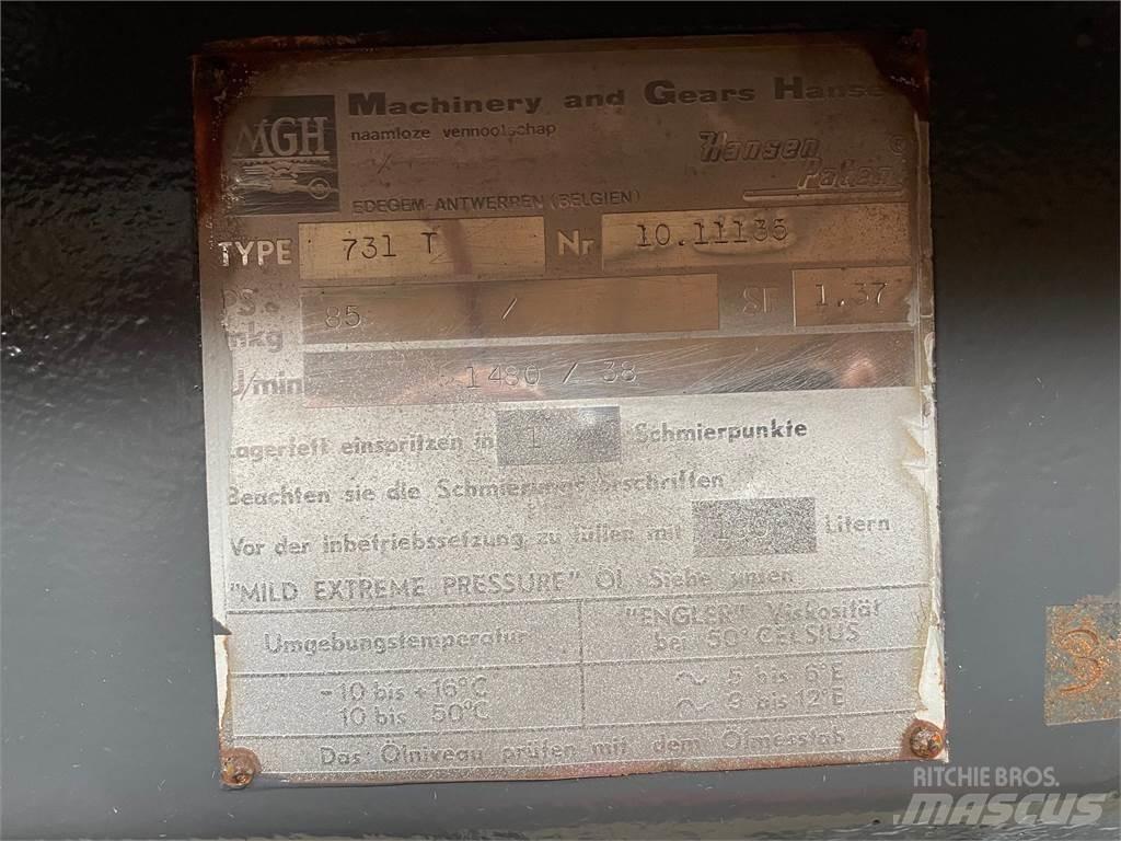  MGH Type 731 T gear - 39:1 Växellådor