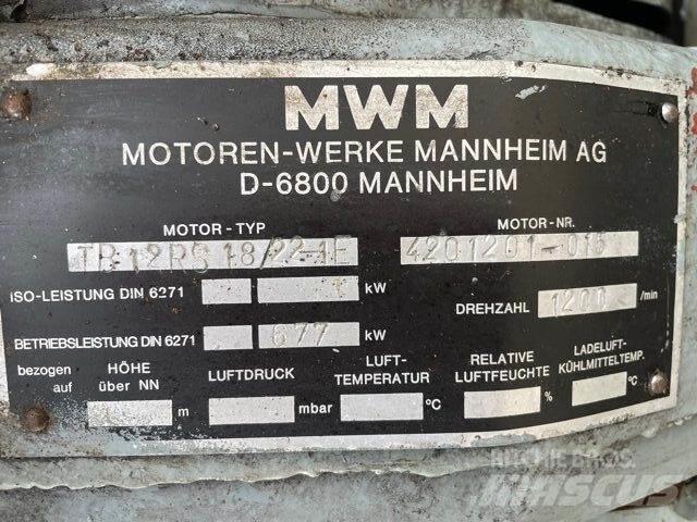 MWM TB12RS 18/22-1E motor Motorer