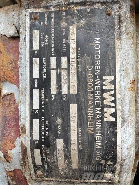 MWM TB12RS 18/22-1E motor Motorer