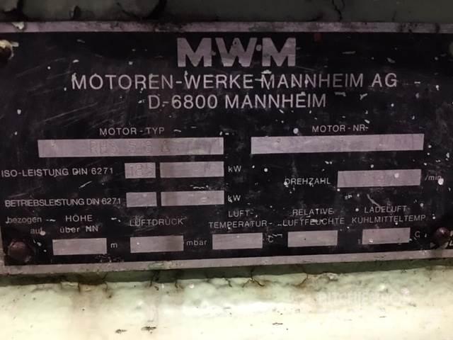 MWM type RHS518A motor Motorer