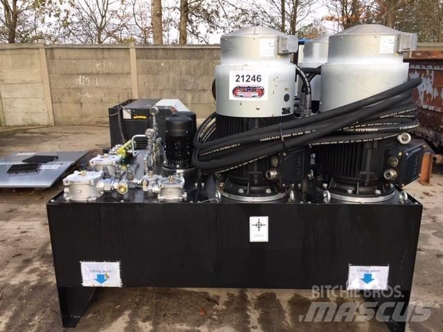 Powerpack - 4 x E-motor Dieselgeneratorer