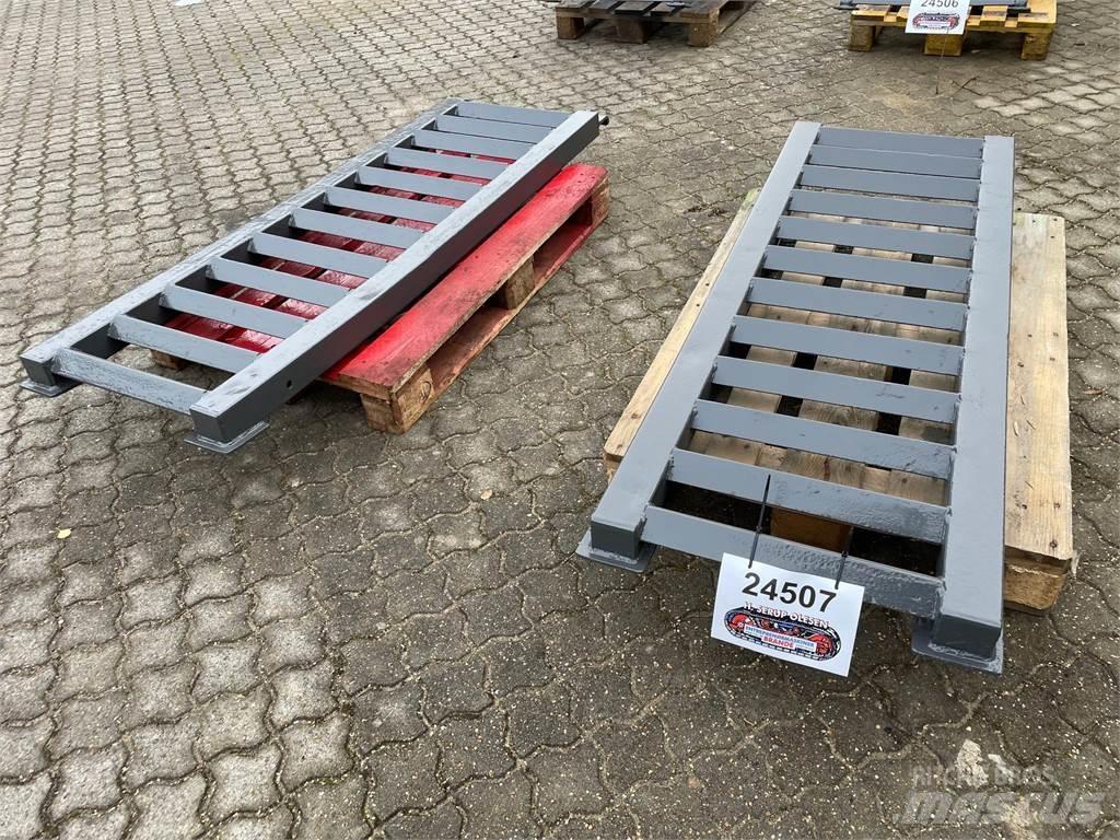  Rampesæt Låg lastande semi trailer