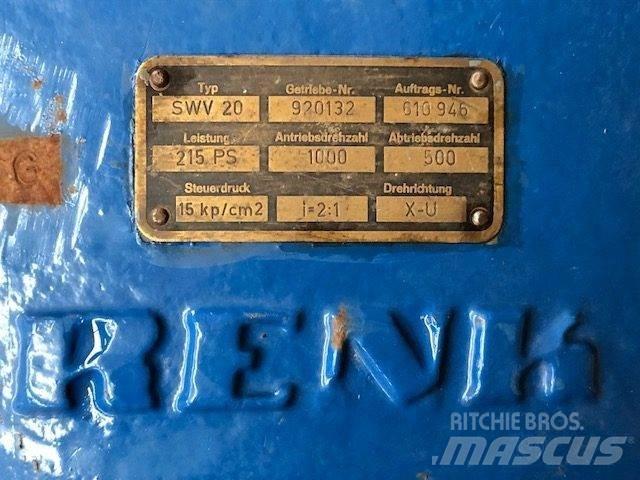 Renk Type SWV20 Växellådor