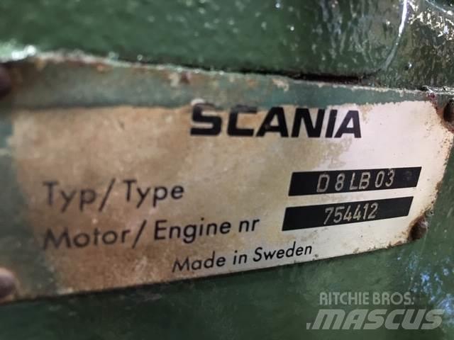 Scania D8LB03 motor Motorer
