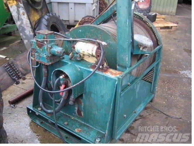 Schlumberger hydr. spil Lyftblock, vinschar och materialhissar