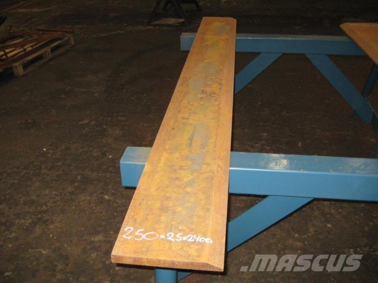  Skærstål 250x25x2300 mm Entreprenad - Övrigt