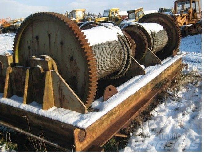  Spil - 40 mm wire Lyftblock, vinschar och materialhissar