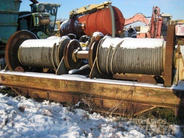  Spil - 40 mm wire Lyftblock, vinschar och materialhissar