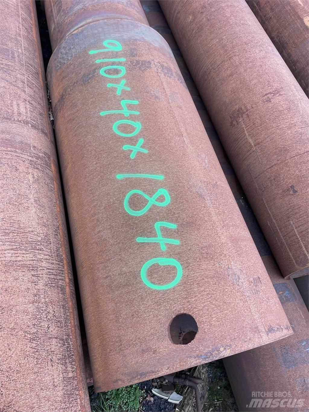  Stålrør ø910x40x1840 mm Pipeline-utrustning