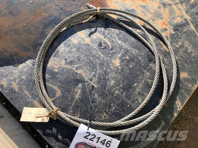  Stålwire Ø18 mm Kranar, delar och tillbehör