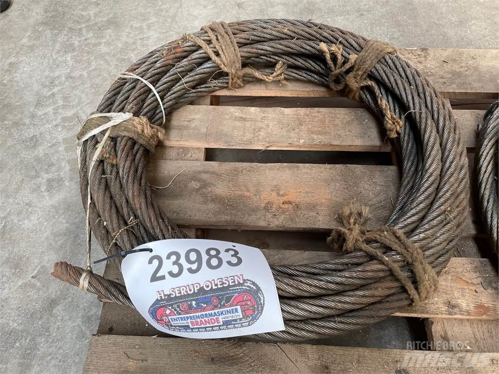  Stålwire Ø27 mm Kranar, delar och tillbehör