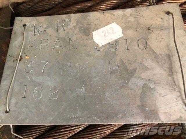  Stålwire Ø37 mm Kranar, delar och tillbehör