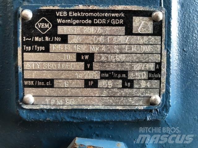 VEB kølekompressor - 4 cyl. Kompressorer
