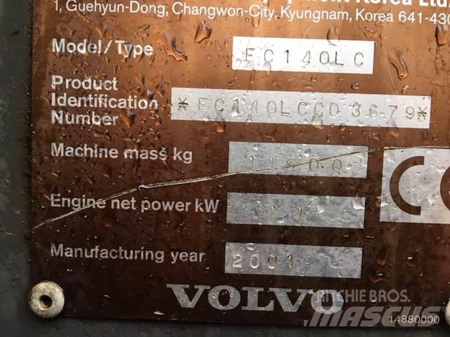 Volvo EC140LC Bandgrävare