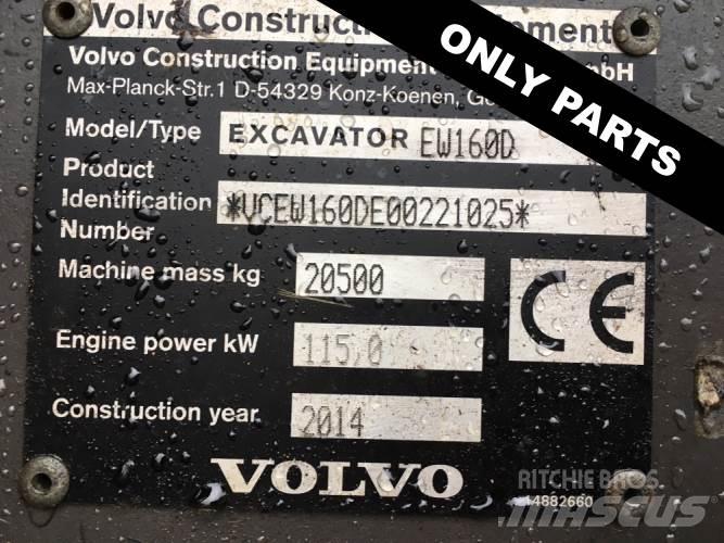 Volvo EW160D til ophug Bandgrävare
