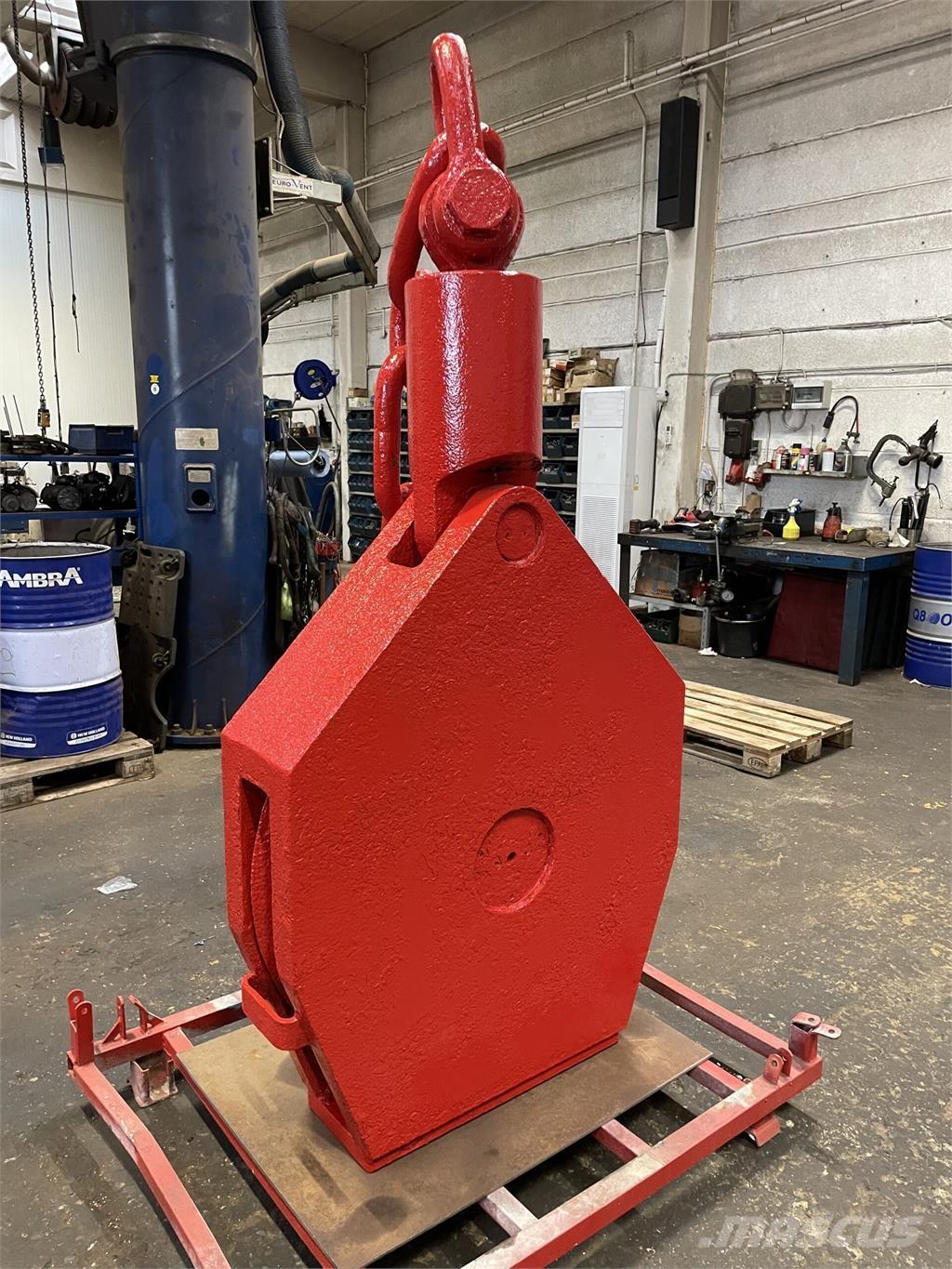  Wireblok - ca. 100 ton Kranar, delar och tillbehör