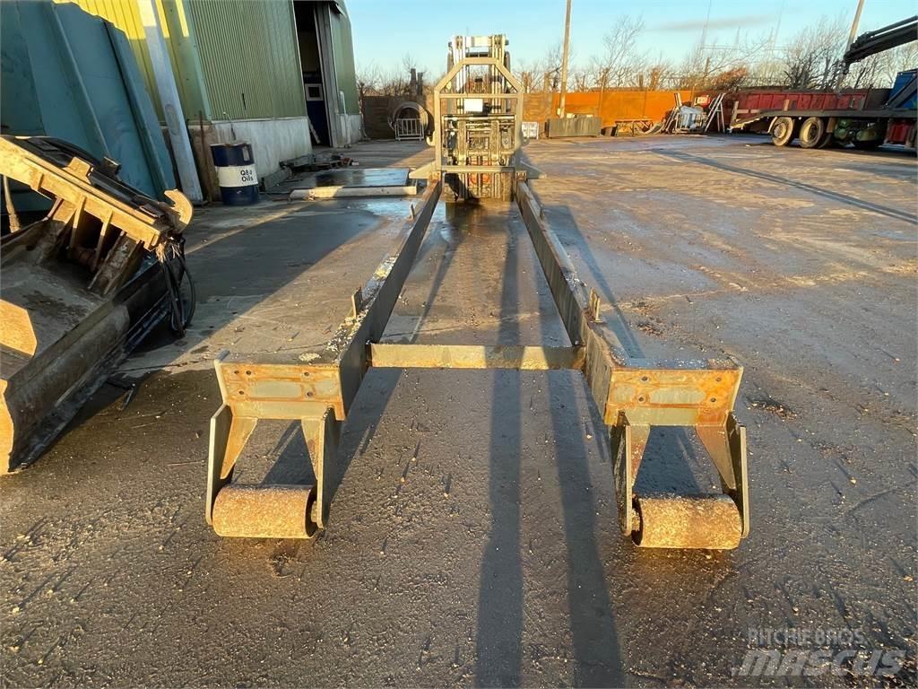  Wirehejs ramme Låg lastande semi trailer