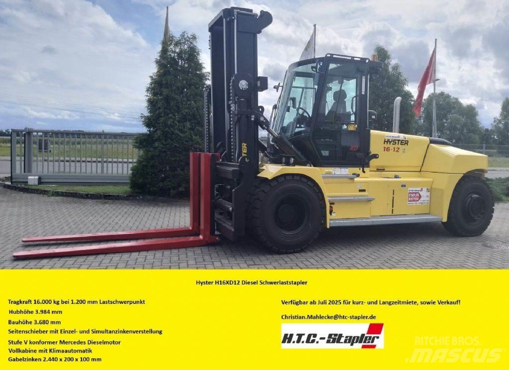 Hyster H16XD12 Dieselmotviktstruckar