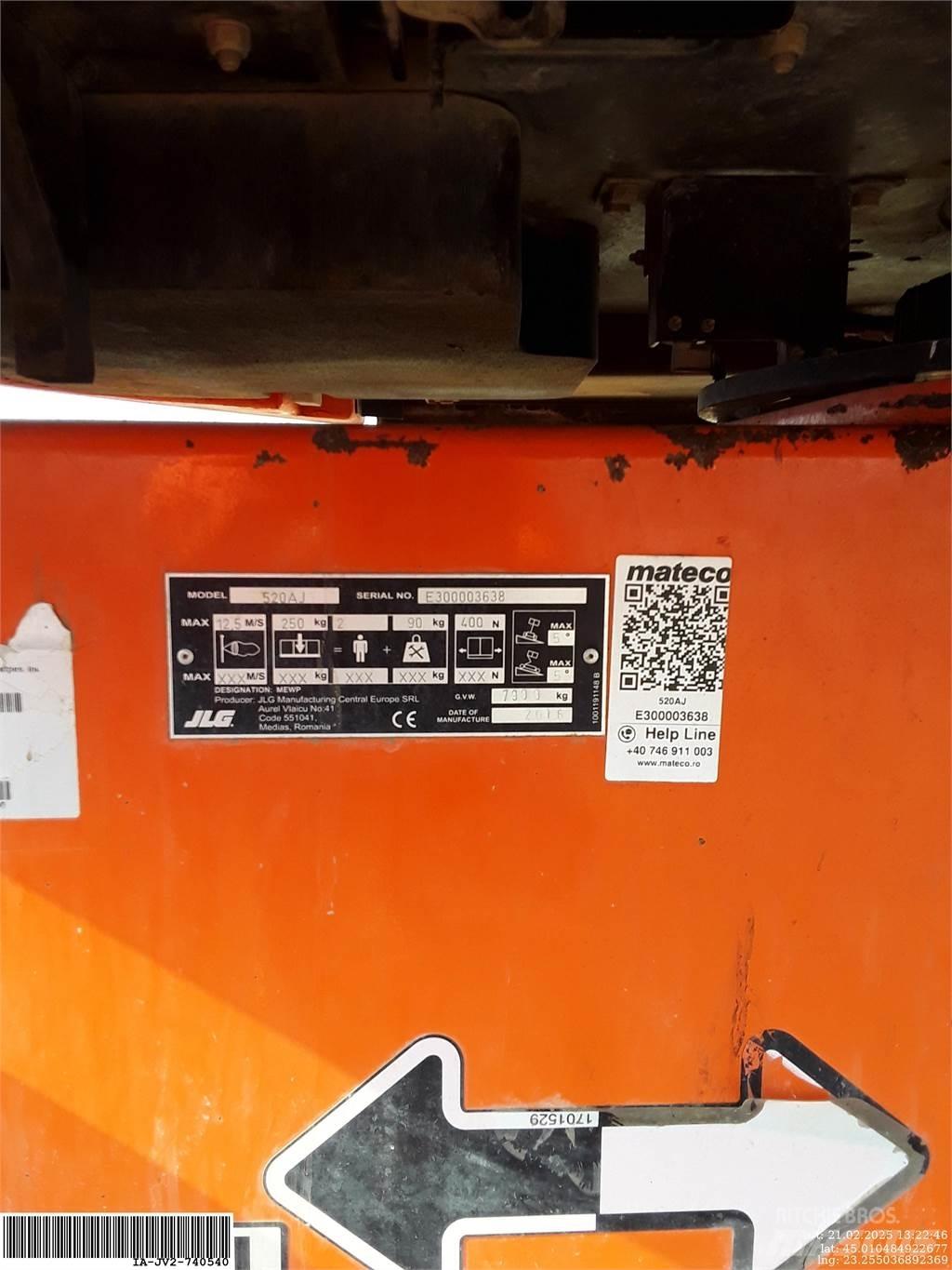 JLG 520AJ Bomliftar