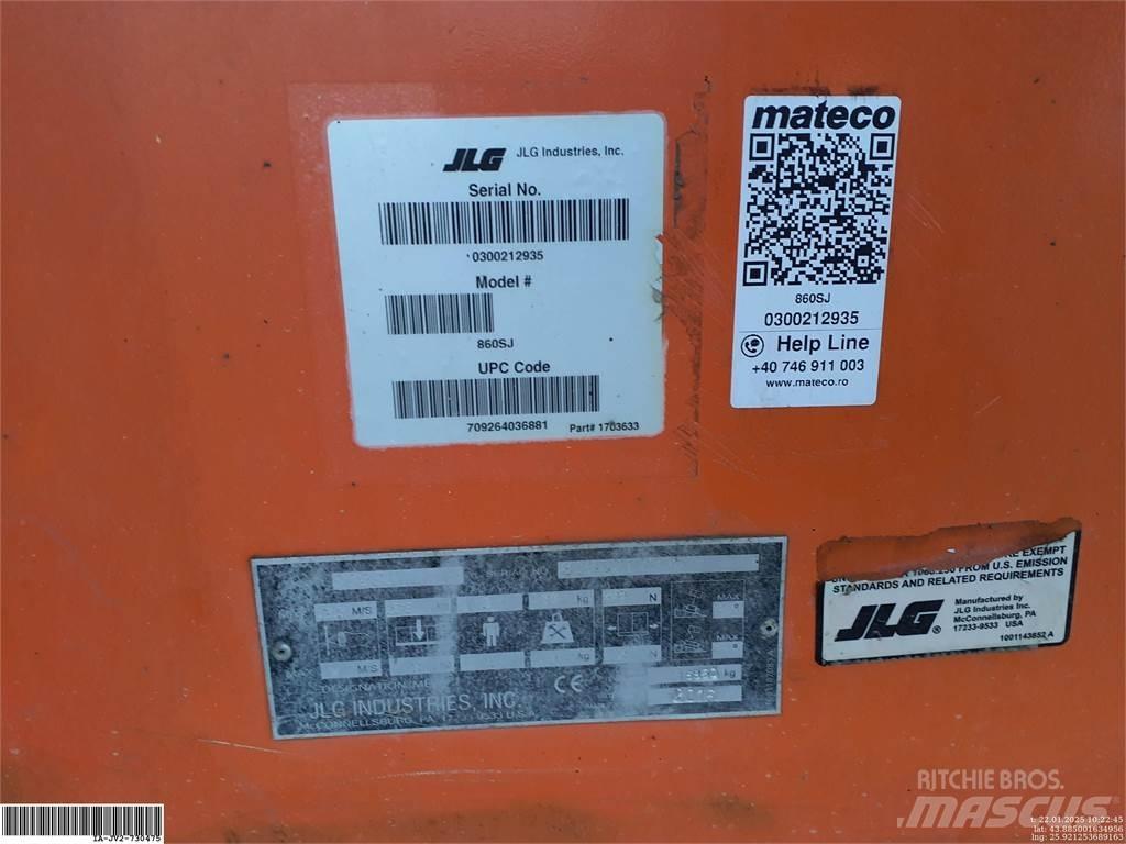 JLG 860SJ Bomliftar