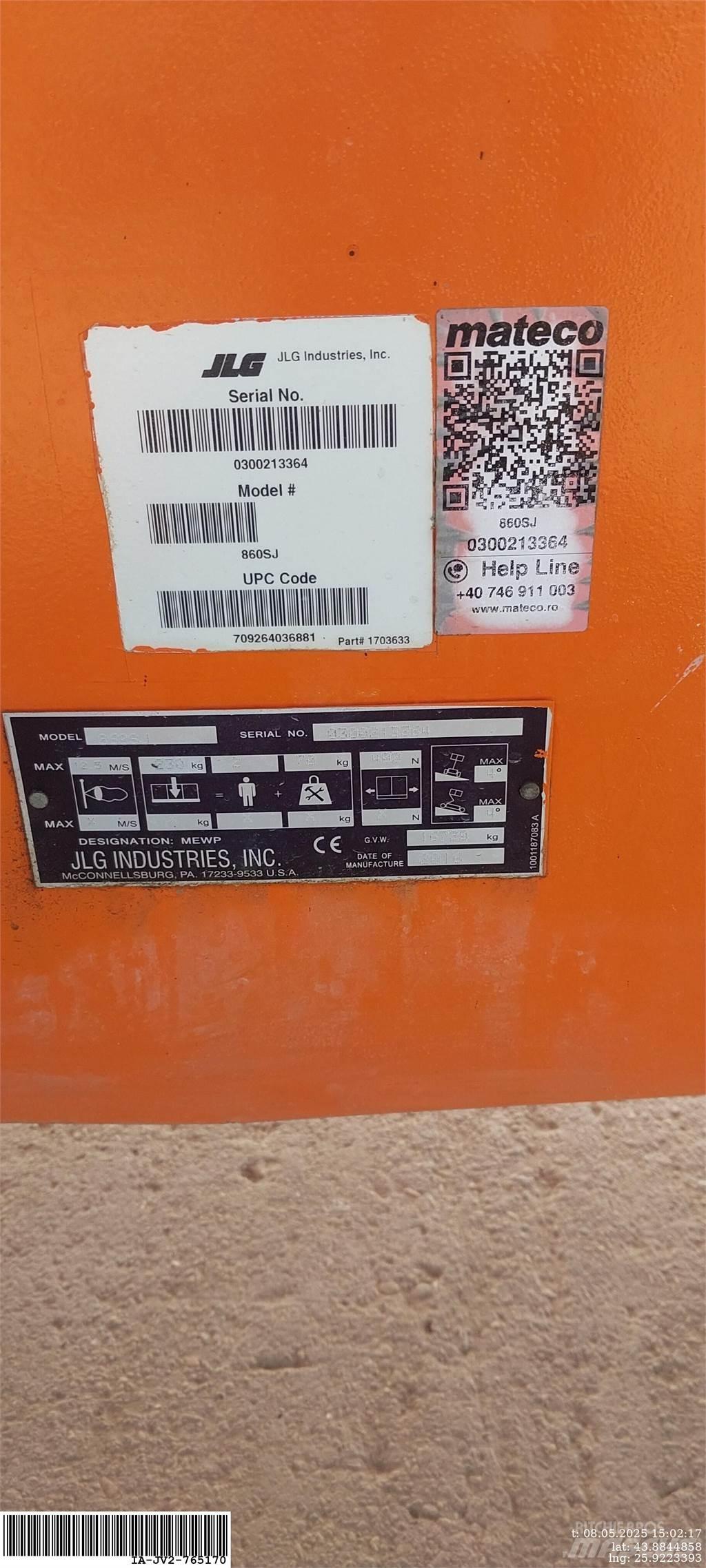JLG 860SJ Bomliftar