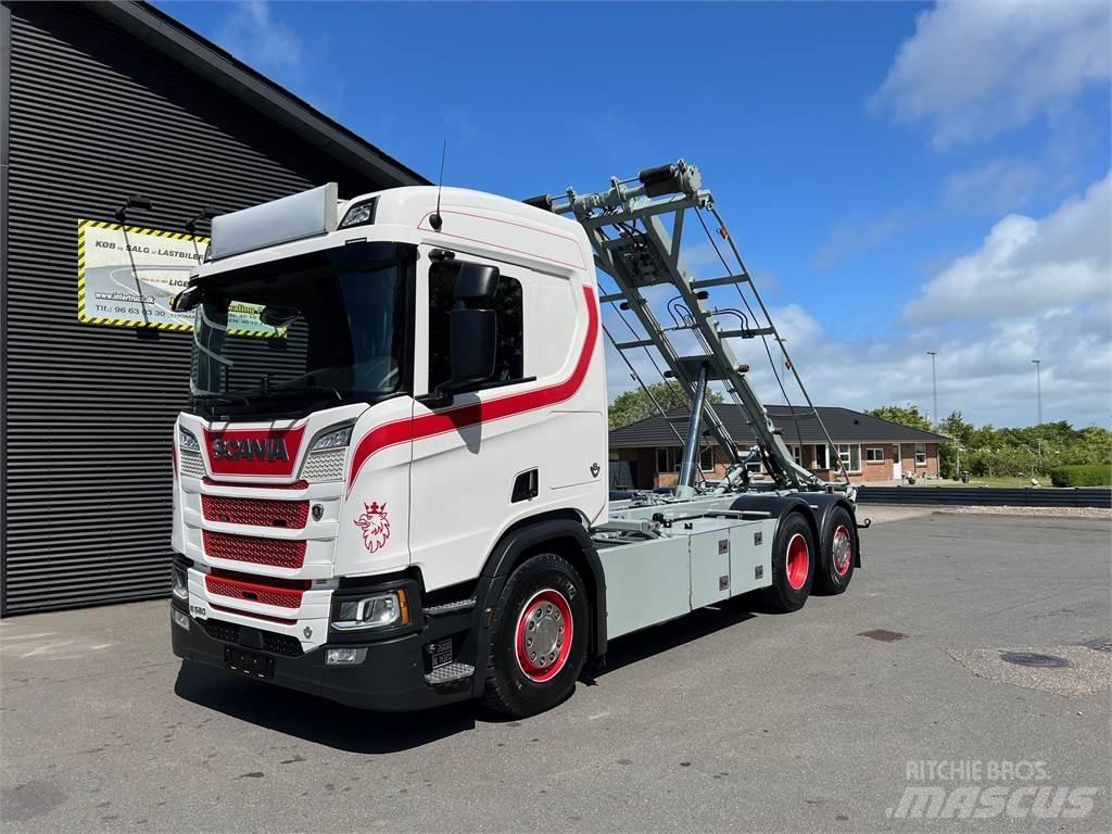 Scania R520 hejs Lastväxlare med kabellift
