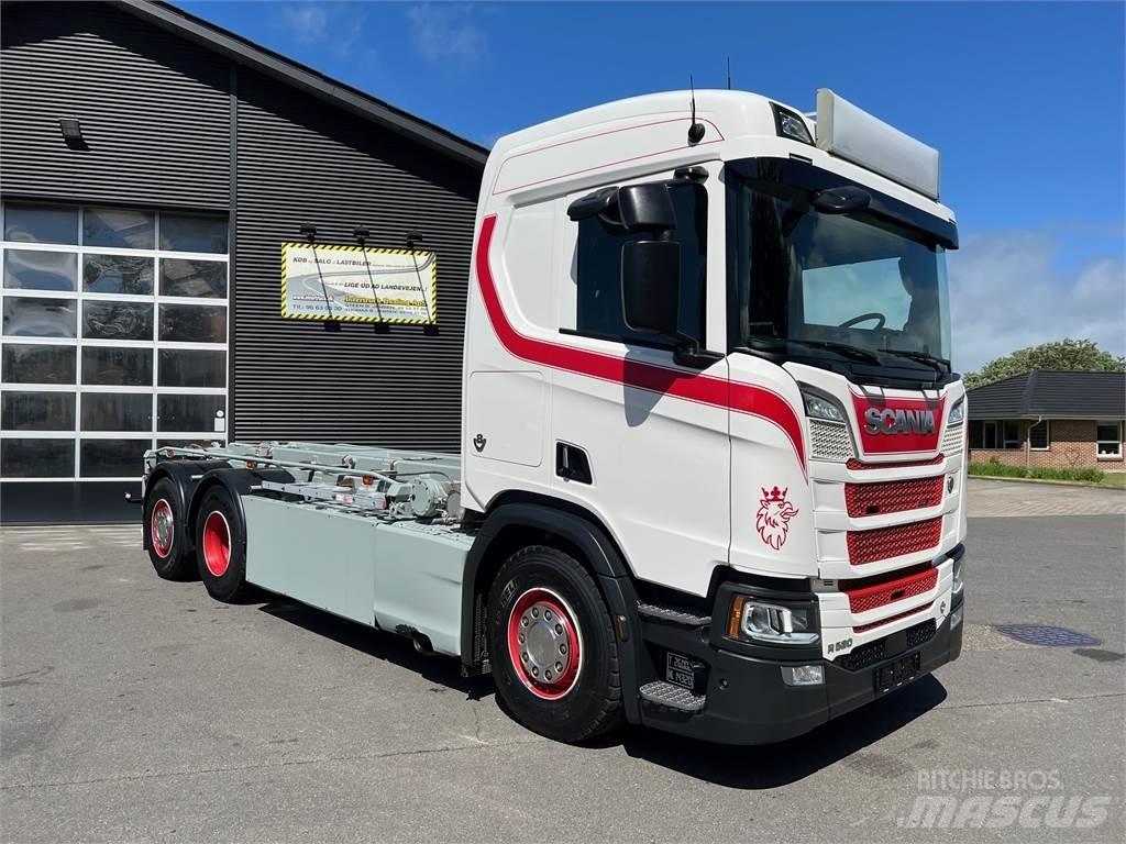 Scania R520 hejs Lastväxlare med kabellift