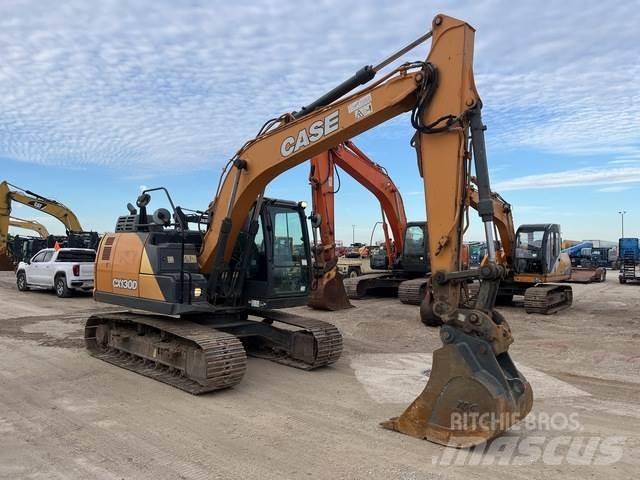 CASE CX130D Bandgrävare
