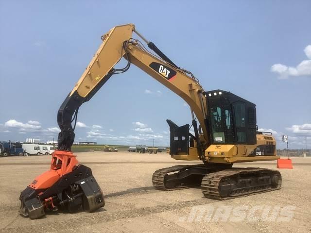 CAT 320DFM Vedklyvar och vedkapar