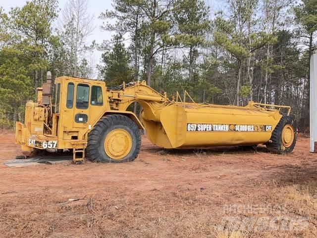 CAT 657 Vattentankbilar