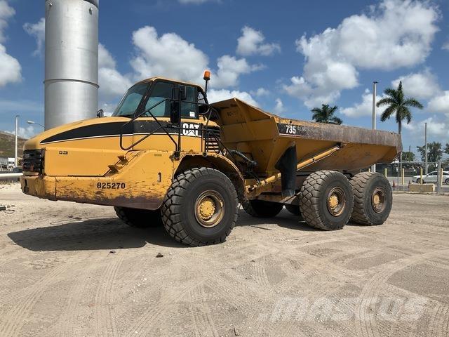 CAT 735 Midjestyrd dumper