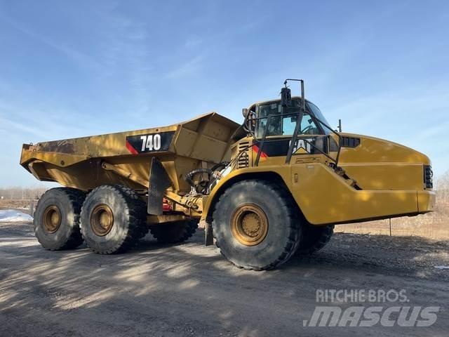 CAT 740 Midjestyrd dumper
