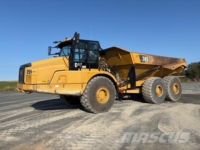 CAT 745 Midjestyrd dumper